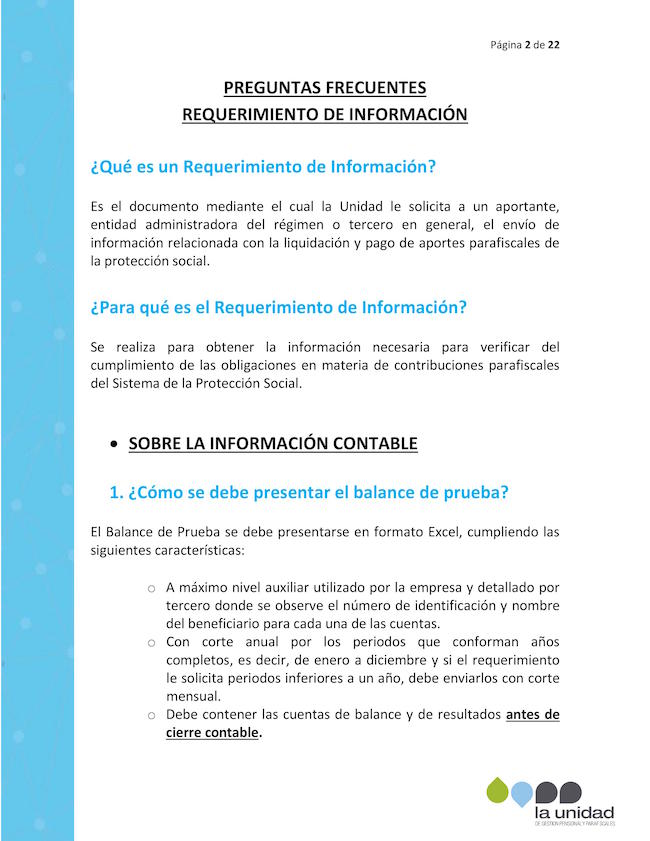 Pregunta un lector sobre nuestra noticia de la UGPP 