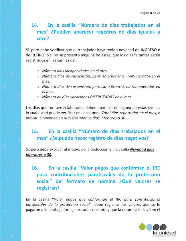 Pregunta un lector sobre nuestra noticia de la UGPP 