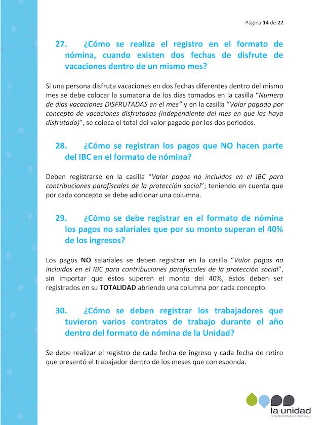Pregunta un lector sobre nuestra noticia de la UGPP 