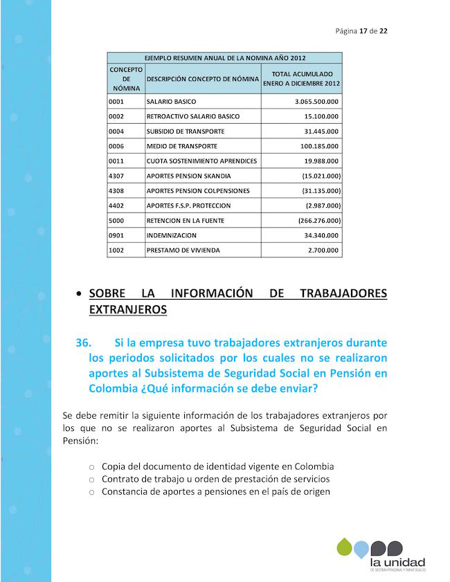 Pregunta un lector sobre nuestra noticia de la UGPP 