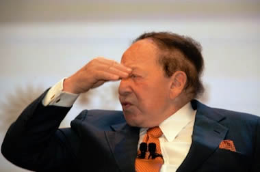 Adelson proposal took a completely turn around: Loose the war?