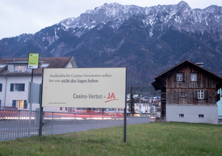 Liechtenstein to vote on casino ban