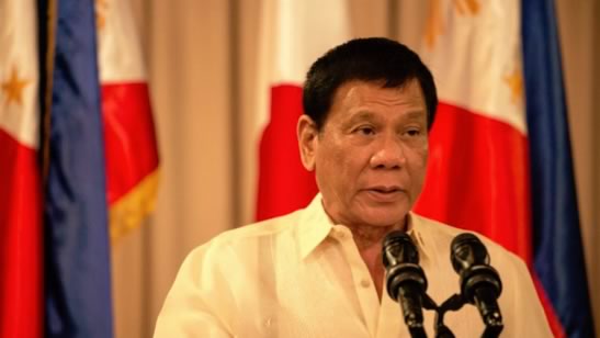 Philippine president is strong about his position on gambling future