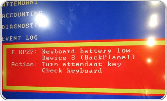 Como reparar el error de “Teclado” y Backplane1 en Máquinas Novomatic