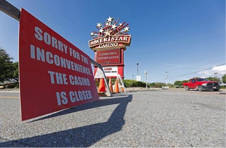 989 Casinos in the U.S Closed because of COVID-19