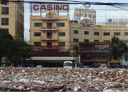 Cambodia having illegal gambling problems that affects directly their economy