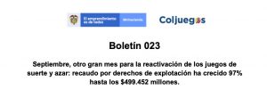 Casinos that have the most weight in the industry but receive the least support from Coljuegos