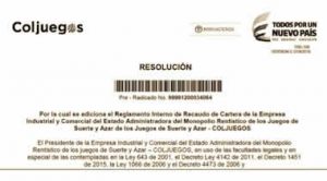 Coljuegos will provide payment facilities to operators