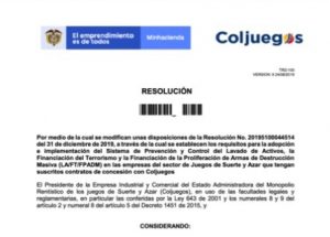 Colombia changing restrictions of anti-laundering money laws