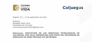 Colombian regulator Coljuegos