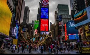 Future plans for a casino on Times Square cause mixed opinions