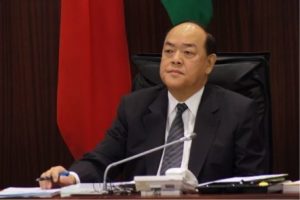 Ho Iat Seng (pictured)