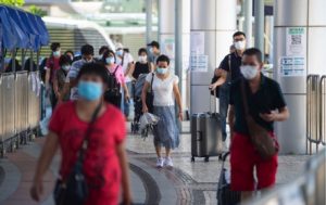 Macau recorded on Friday its highest daily total of visitor arrivals since the advent at the start of last year of the Covid-19 pandemic