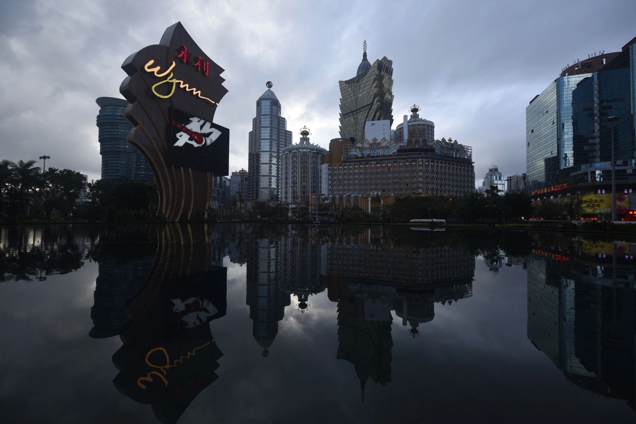 Macau’s casinos are open after shutdown owing Typhoon Saola.