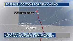 North Carolina Casino draft bill calls for a $1.5 billion investment for the three casinos.