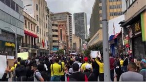Protest of casinos in Bogotá goes around the world