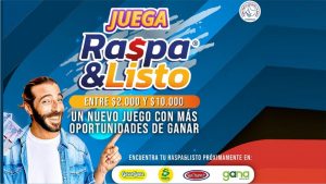 Scratch games contribute to the Health of Colombians Coljuegos