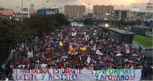What left the national strike in economic terms
