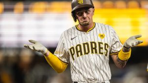 Group of players includes San Diego Padres infielder Tucupita Marcano