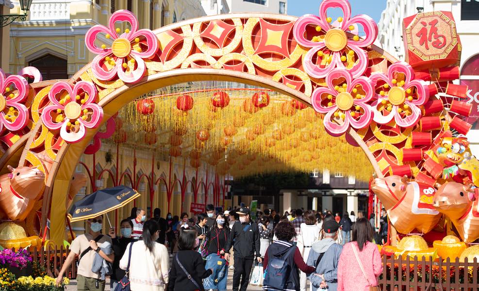 Golden week GGR forecast for 2024 and 2025 downward by 2 per cent to US$28.4 billion (MOP227.7 billion) and US$29.6 billion respectively.
