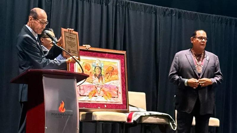 Ernie Stevens Jr. honored after 24 years at the helm of tribal gaming