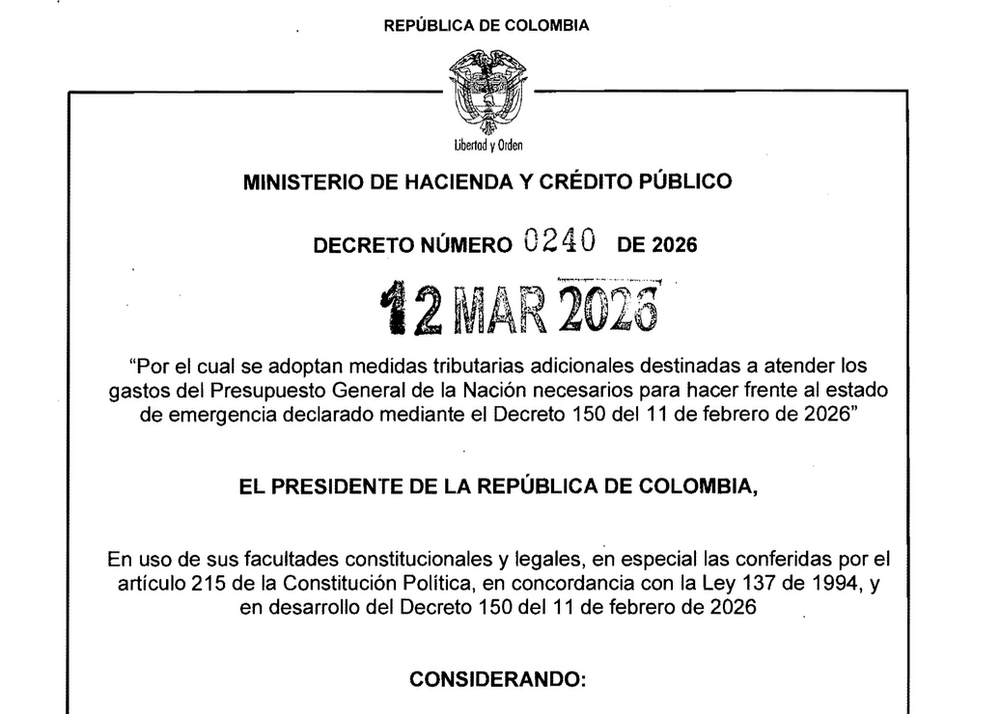 Breaking: Colombia slaps online gaming with new consumption tax