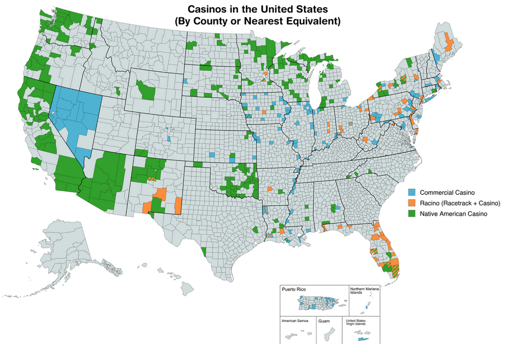 U.S. casino map shifts as New Jersey, New York and Las Vegas compete for the next tourism dollar