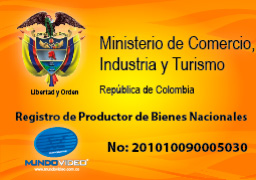 APROBADA LA PRODUCCION DE  MULTI I GAME  POR PARTE DEL MINISTERIO DE COMERCIO DE COLOMBIA