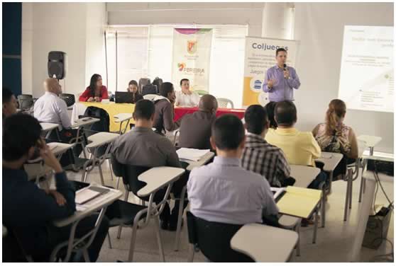 Capacitaciones regionales de Coljuegos comienzan por Pereira