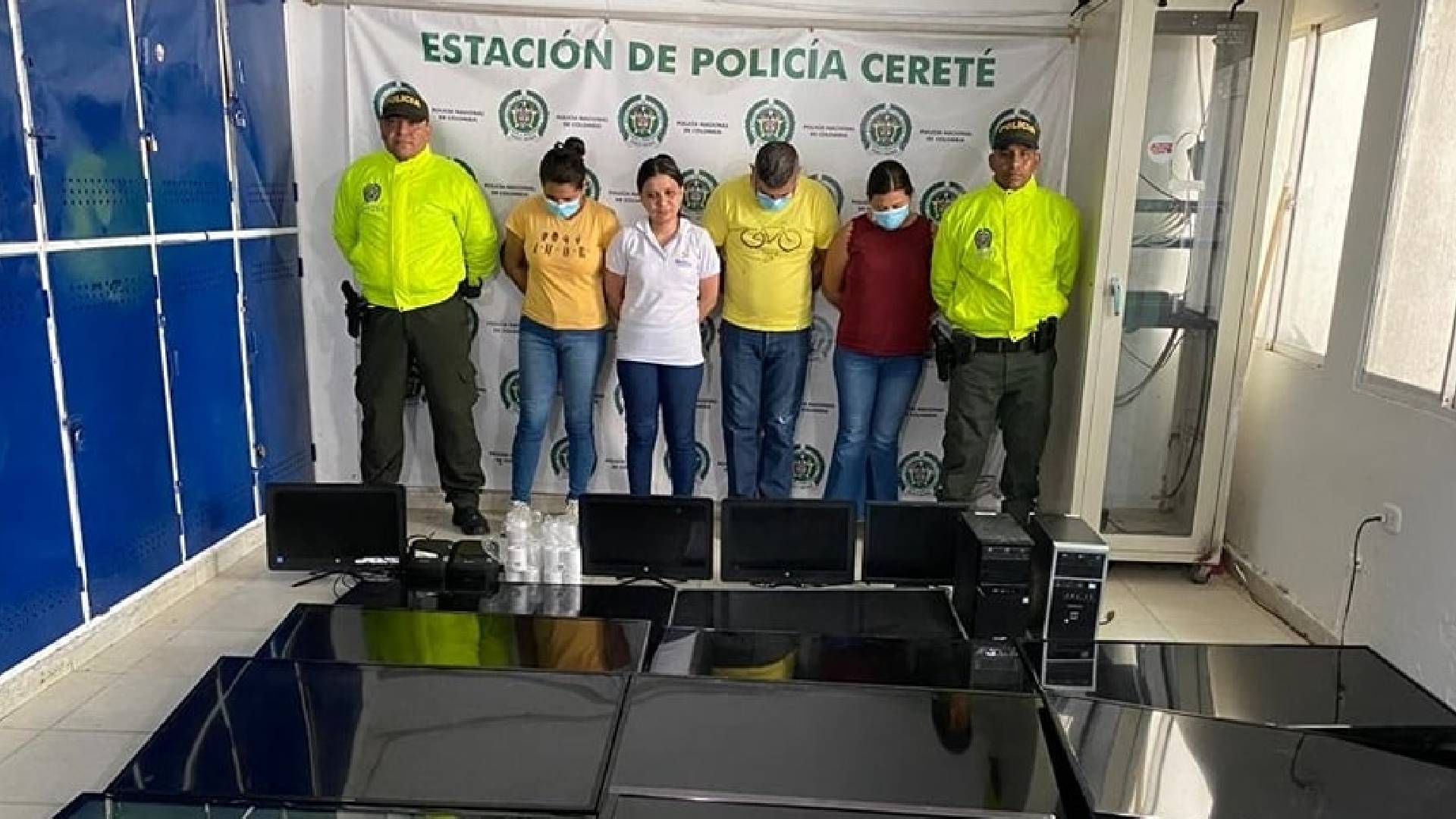 Coljuegos captura por apuestas Ilegales en CiÃ©naga Magdalena