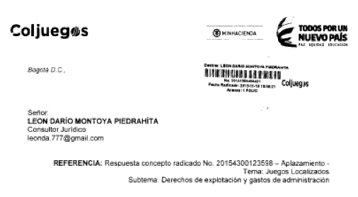 Coljuegos solicita plazo para definir que son máquinas progresivas o mystery