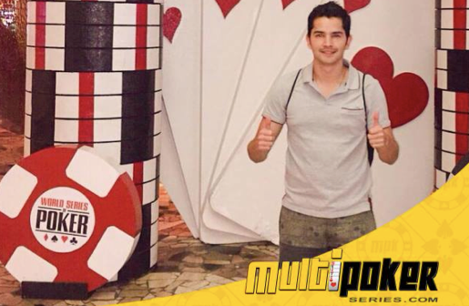 Colombiano Mayu Roca #15 en Mundial de PÃ³ker de las Vegas