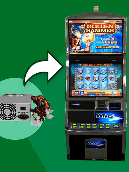 Como instalar Fuente de Computador en Máquina Williams