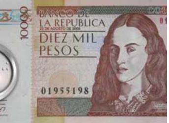 En circulaci?n, billete de $10.000 y $20.000 para invidentes