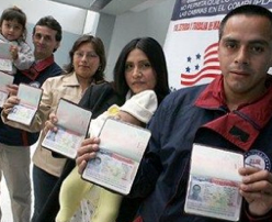 Estados Unidos visas para todo el mundo
