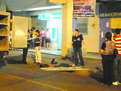 Hamp?n abatido en asalto a casino