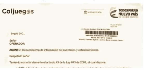 INVENTARIOS DE COLJUEGOS: Hoy y mañana será en SANTANDER y VALLE DEL CAUCA