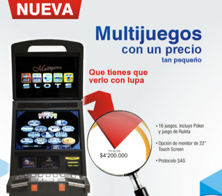 La Multijuegos con el precio mÃ¡s bajo del mercado