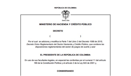 Ministerio de Hacienda proyecta ayudar a Casinos y a la Industria de Juegos de Suerte y Azar