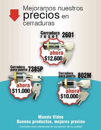 Mundo Video lanza Camlocks de LÃ­nea econÃ³mica