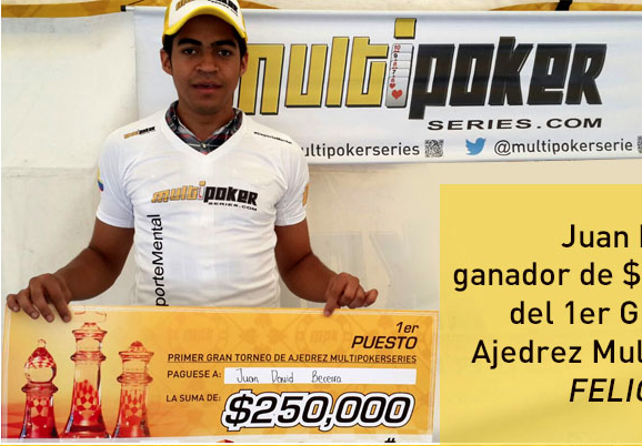 Primer Gran torneo de ajedrez MultiPokerseries