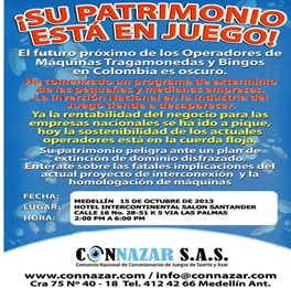 Reunión de Operadores en Medellín este martes 15 de octubre de 2013