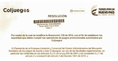 Rifas en los casinos? Tenga en cuenta esta resolución