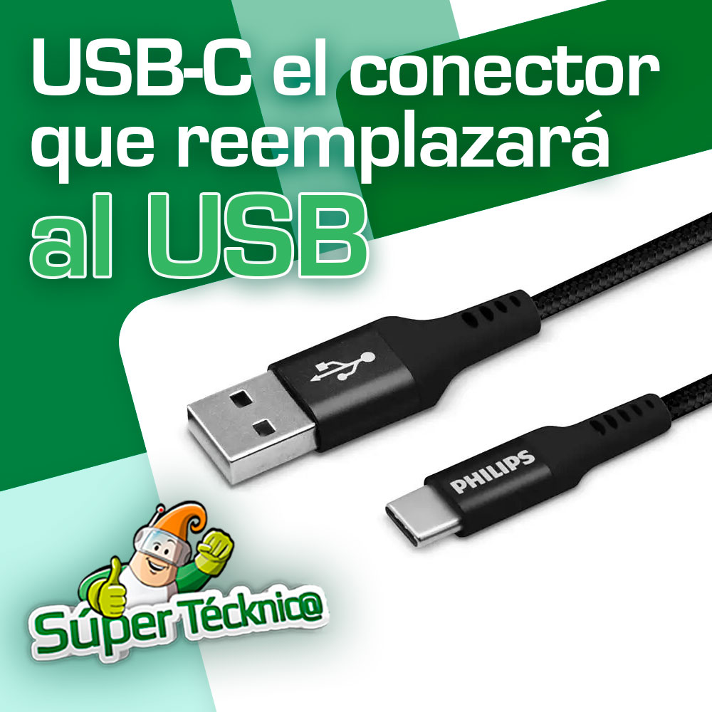 USB-C el conector que reemplazará al USB