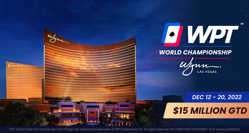 World Poker Tour World Championship en Wynn Las Vegas, una rÃ©cord de $15 millones GARANTIZADOS