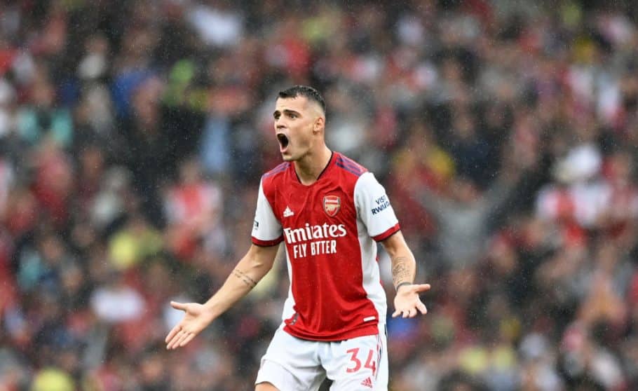 Xhaka del Arsenal, amaÃ±o de partidos