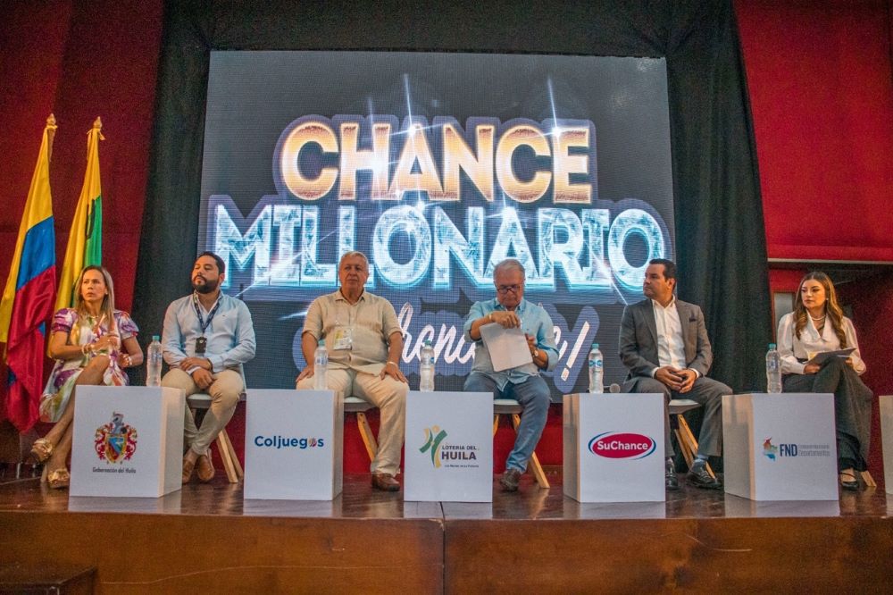 Coljuegos, firmó un acuerdo con la Gobernación del Huila, SuChance y la Lotería del Huila para fortalecer lucha contra juego ilegal.