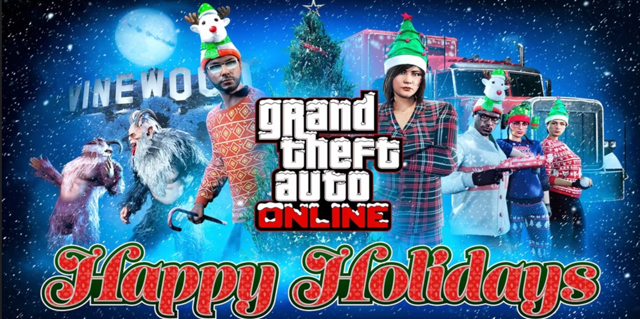 Grand Theft recibe el espiritu Navideño y regala esto a todos(as) sus jugadores(as), desde hoy.