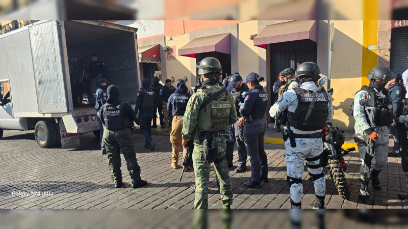 Michoacán esta comprometida en su lucha contra las máquinas ilegales. 