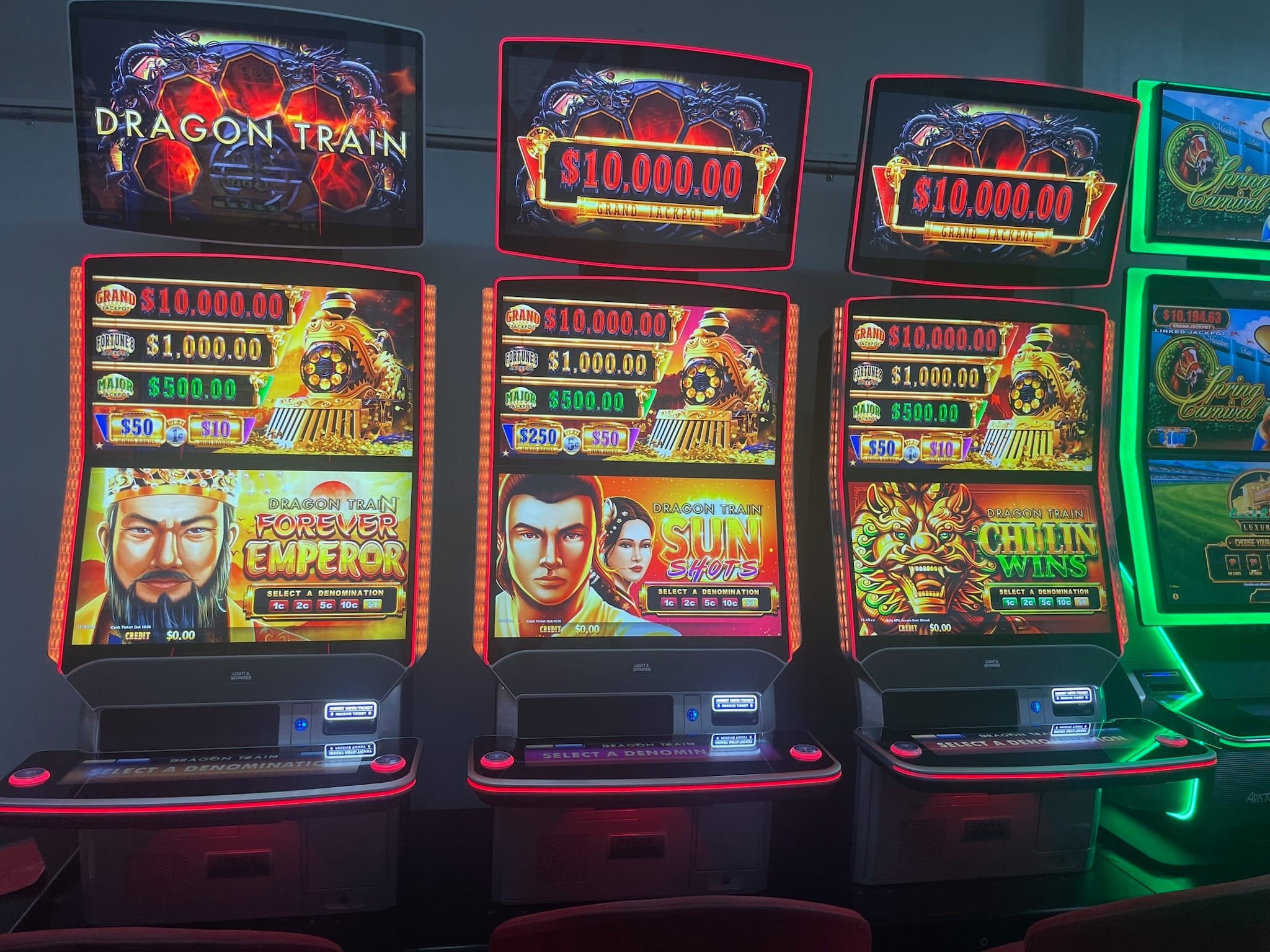 Retiran del mercado Dragon Train por orden de un juez, vergüenza para Light&Wonder; en G2E. 